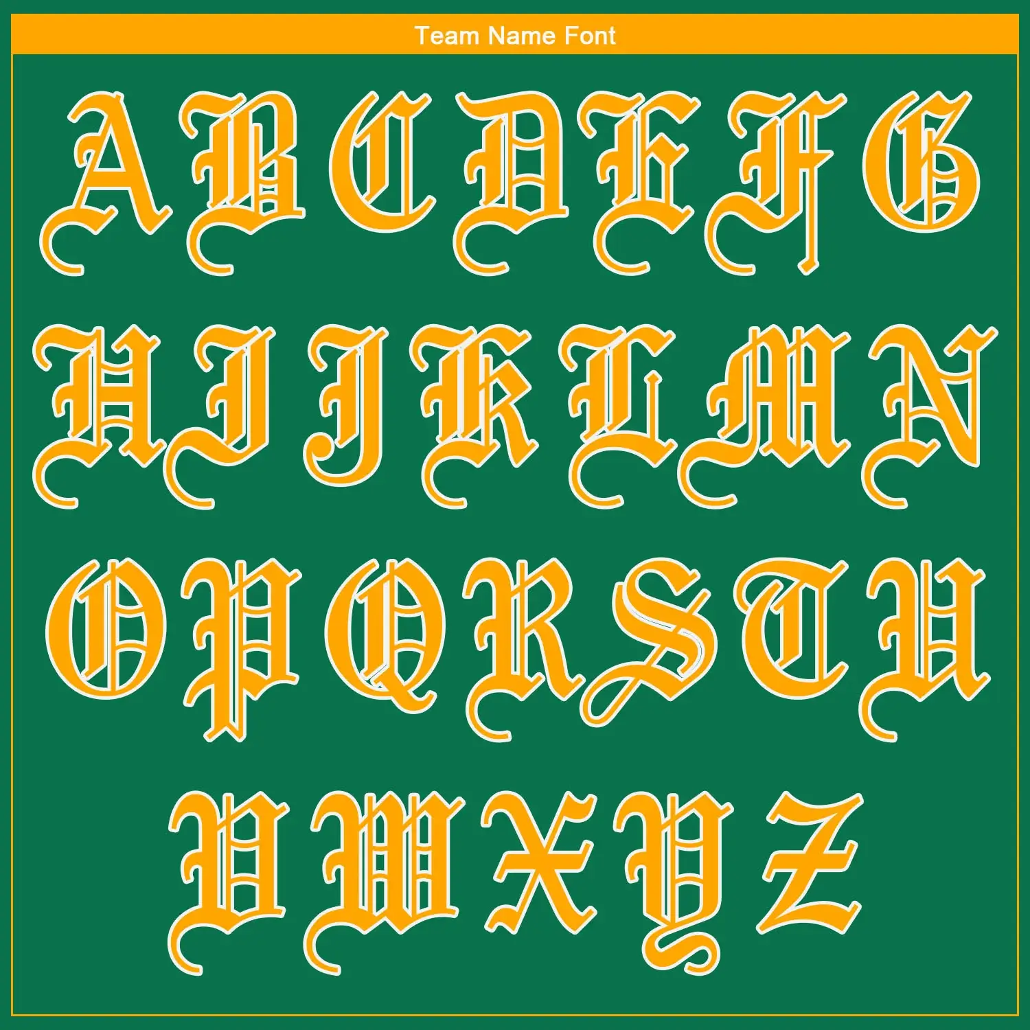 Custom Kelly Green Baseball Jersey with Gold-White - Image 2
